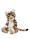 Charlie Bears 2025 Exclusive Taradiddle – Fully Jointed Tiger Plush Toy with Scarf