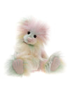 Charlie Bears Bubblegum plush teddy bear in pastel shades with soft bubblegum pink long-pile fur, cuddly and collectible