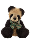 Charlie Bears Collins collectible panda bear with soft plush fur and classic panda colouring