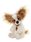 Charlie Bears Munchkin limited edition mohair and alpaca dog with ivory fur and oversized ears