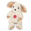 Small cream bunny plush by Teddy Hermann with soft fur and a classic cuddly design.