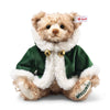 Steiff Noel Christmas Musical Teddy Bear, Limited Edition 2024, mohair bear in red velvet coat with music box