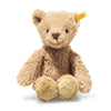 Steiff Thommy Teddy Bear 067174 – 28cm light brown plush teddy with beanbag body and “Button in Ear,” soft and cuddly, ideal for children & collectors.