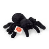 Small Teddy Hermann plush black spider soft toy