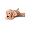 Teddy Hermann soft floppy beige dog plush toy with huggable body and sweet expression, perfect for cuddling, play, and gifting.