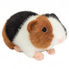 Teddy Hermann tri-coloured guinea pig plush toy with soft fur and lifelike detailing