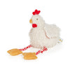 Miniature Jointed Rabbit Clucky the Chicken – Shaggy Cream Plush Hen | Good Friends Farm – The ...