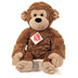 Brown plush monkey soft toy with long limbs and a smiling face – cuddly stuffed animal for babies and children.