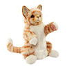 Cleo | Ginger Cat Puppet by Hansa