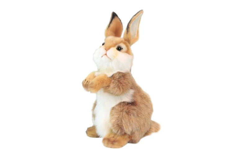Standing Rabbit Plush Soft Toy - Hansa – The Teddy Bear Shop Hobart