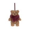 Bartholomew Bear Winter Warmer Deco
