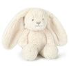 OB Designs Ziggy Bunny medium plush toy – 34cm cuddly bunny with soft plush fabric, weighted beads, baby-safe and perfect for toddlers.