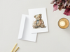 Teddy Bear Greeting Card