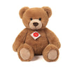 Teddy Hermann classic chestnut plush teddy bear, 33cm tall with soft fur  – ideal soft toy gift or collectible bear.