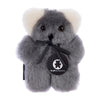 Baby Koala Flatout Bear made from soft Australian sheepskin, perfect cuddly comforter for newborns