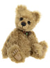 Charlie Bears Tinkler Isabelle Collection limited edition honey-golden curly mohair teddy bear with hand-embroidered nose and decorative beaded necklace, 25cm