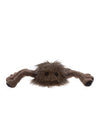 Charlie Bears Wendy Webber plush spider with charcoal fuzz, eight legs and kind eyes.