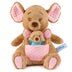 Disney x GUND Oh So Snuggly Kanga and Roo plush toy with gentle pastel tones and stitched patchwork details.