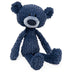 Gund Toothpick Ripple plush bear with soft ripple-patterned fur and sweet expression