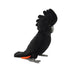 Hansa Black Cockatoo plush toy with soft black feathers, bold crest, and realistic details.