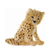 Hansa cheetah cub plush toy with airbrushed spots realistic soft animal