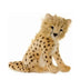 Hansa cheetah cub plush toy with airbrushed spots realistic soft animal