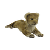 Hansa floppy lion 55cm realistic soft plush lion toy lying down with fluffy mane