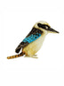 Hansa Kookaburra plush soft toy with realistic Australian bird detailing