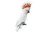 Hansa Major Mitchell Cockatoo 34cm plush toy with soft white and pink feathers and realistic crest detail.
