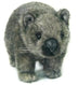 Hansa Wombat plush toy with realistic handcrafted fur and lifelike features