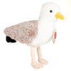 Hermann Teddy Seagull plush toy with soft fur, lifelike colors, and charming expression
