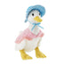 Jemima Puddle-Duck 28cm soft toy wearing her signature bonnet and shawl from the Peter Rabbit collection.
