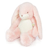 Large pink bunny rabbit plush by Bunnies by the Bay with soft fur and floppy ears