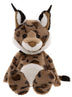 Loki Lynx Charlie Bears Bear & Me soft toy 36cm with mottled fur and tufted ears
