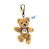 Mini Steiff Teddy Bear pendant / bag charm 8cm pale yellow-beige mohair, five-way jointed