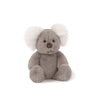 Little Kobi Koala plush toy by OB Designs with soft grey fur and friendly embroidered face, perfect for babies