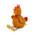 Randy Rooster plush by Bunnies By The Bay soft burnt orange stuffed rooster