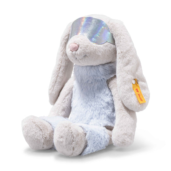 Steiff Skier Hoppie Rabbit – Winter Plush Bunny in Ice Blue Ski Outfit ...