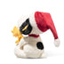 Snoopy Christmas with Woodstock in Santa hat