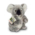 Soft koala plush toy by Teddy Hermann with grey fur and gentle expression