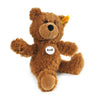 Steiff Charly Teddy Bear 30cm in soft brown plush with classic design and button-in-ear