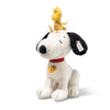Limited Edition Steiff Snoopy with Woodstock plush duo showing Snoopy and Woodstock together