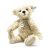Steiff Luca Growling Collector Bear – 35cm antique blonde mohair plush bear, 5-way jointed with stitched nose, pale felt paws, and belly growl feature.