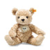 Steiff Paddy teddy bear 30cm jointed plush with golden brown fur and cream chest sitting upright