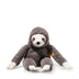 Steiff Sanny Sloth soft plush toy with gentle brown fur and relaxed pose