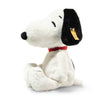 Steiff Snoopy plush toy made from soft cuddly fabric with Steiff button-in-ear