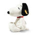 Steiff Snoopy plush toy made from soft cuddly fabric with Steiff button-in-ear