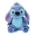 Disney Stitch soft plush toy with blue fur and embroidered smiling face
