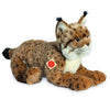 Teddy Hermann 45cm lynx plush soft and cuddly with green neckerchief