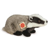 Teddy Hermann badger plush with soft fur and distinctive black and white markings